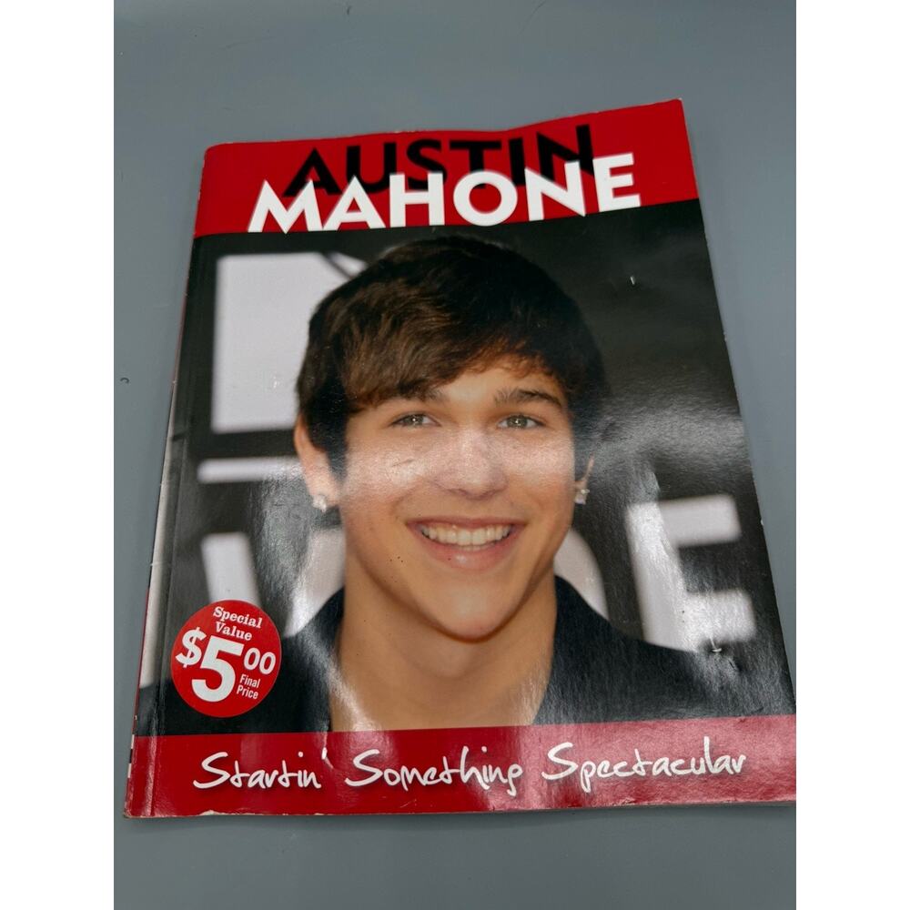 Austin Mahone Startin Something Spectacular Biography Photo Book